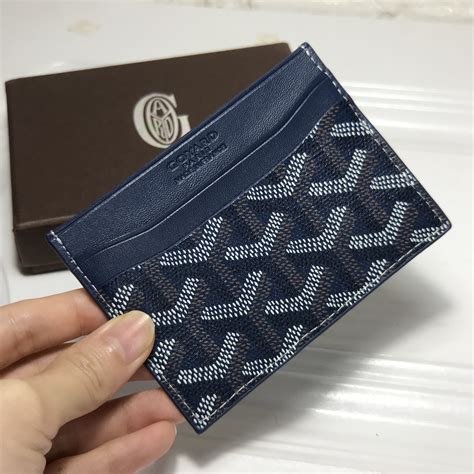 goyard autehntic|authentic goyard card holder.